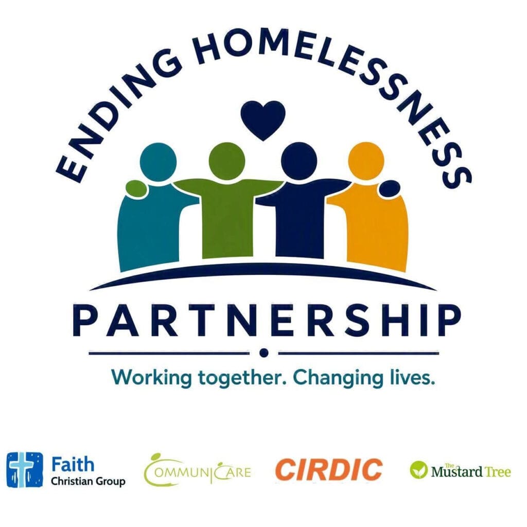 Faith Ending Homelessness Partnership Logo Wide