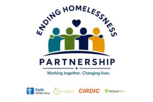 Faith Ending Homelessness Partnership Logo Wide