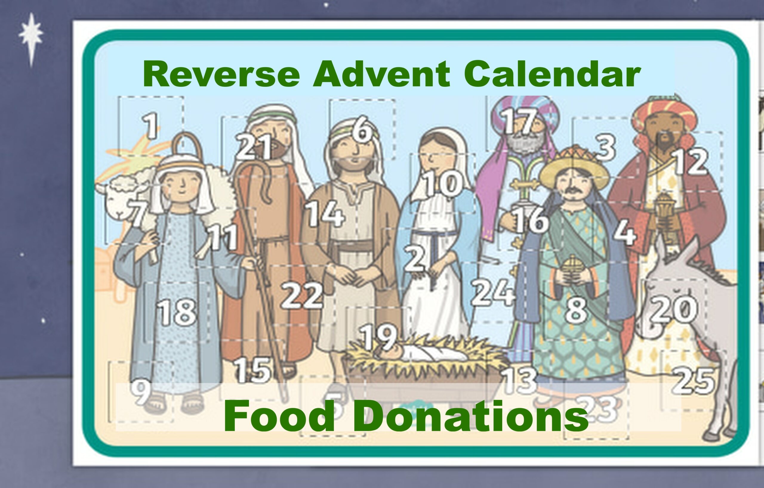 Reverse Advent Calendar!
